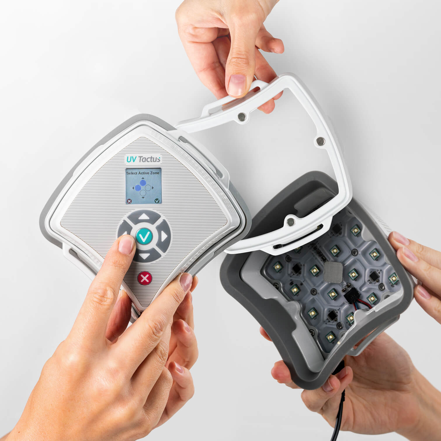 UV Tactus phototherapy device+APP