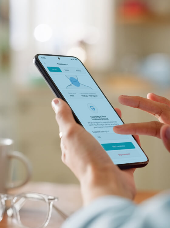 UV Tactus phototherapy device+APP